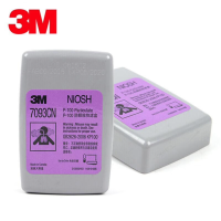 3M 滤毒盒 7093CN P100 防颗粒物滤盒 一个