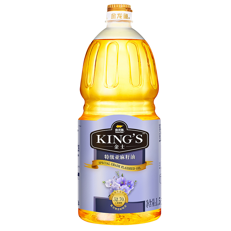 金龙鱼 亚麻籽油 King’s亚麻籽油1.5LHC