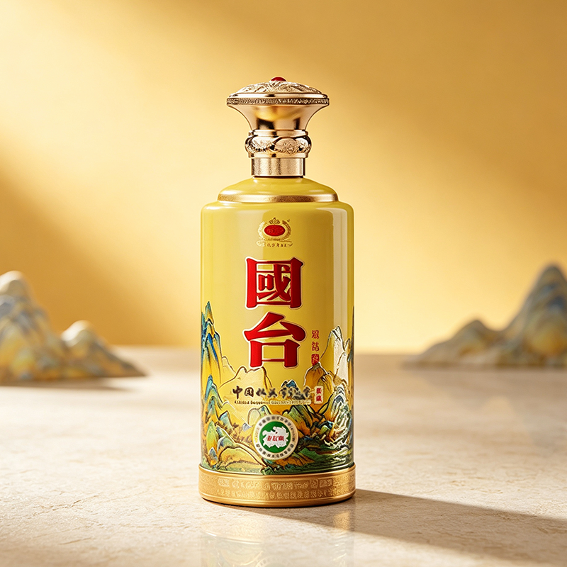 贵州国台琅钻酒53度酱香型白酒高清大图