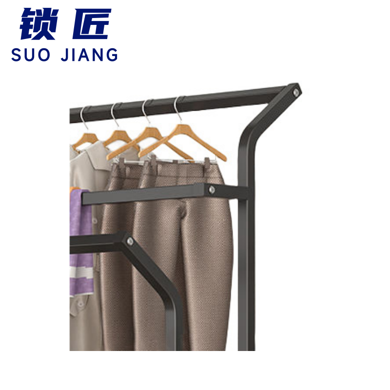 攸形 家用落地晾衣架高清大图
