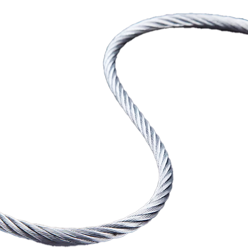 立伟铁牛镀锌钢丝绳4mm/米高清大图