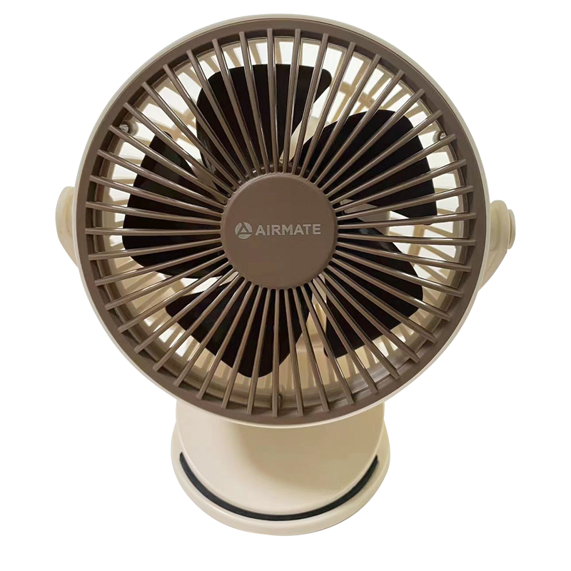 艾美特(Airmate) AH23-4 充电款USB便携夹扇 家用桌面风扇