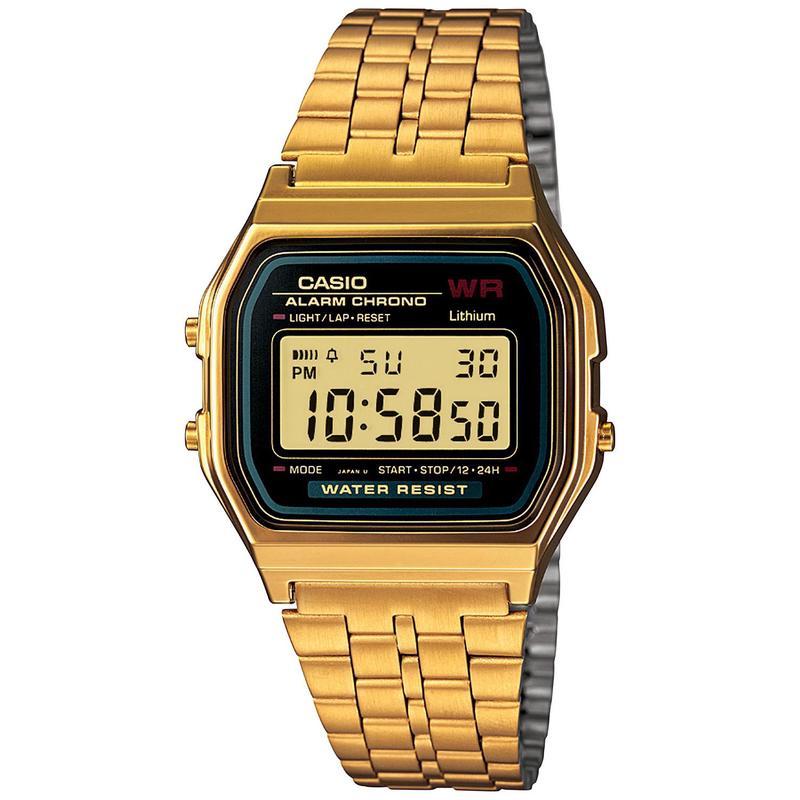 CASIO 正品卡西欧方形表盘时尚休闲商务男士腕表