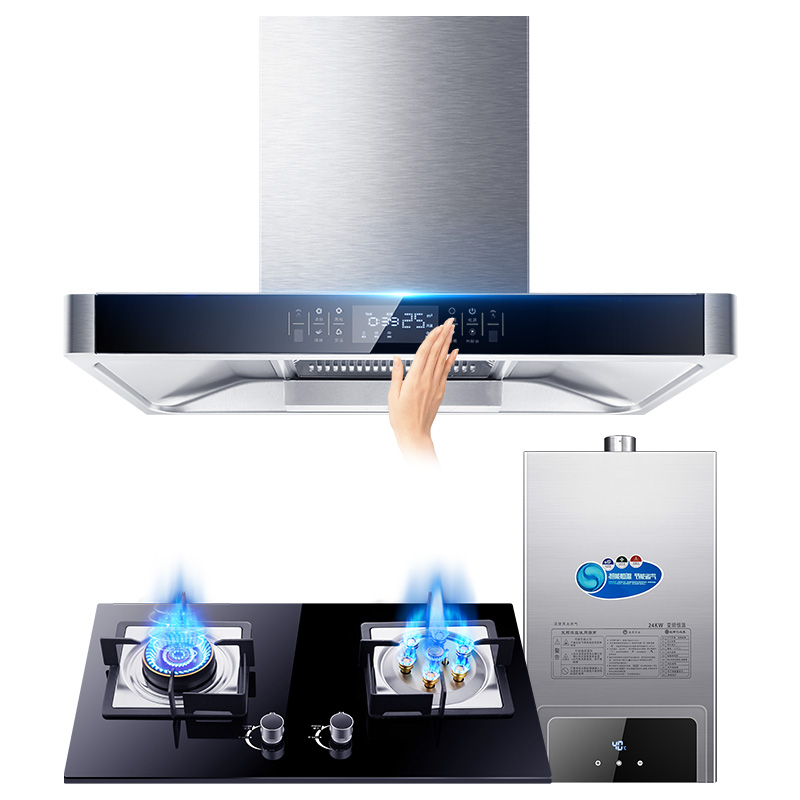 欢呼好太太 烟灶热套装大功率CXW-200-M+A118+TR02(天然气)欧式抽油烟机燃气灶热水器套餐烟灶热三件套高清大图