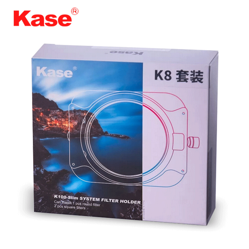 卡色(Kase) 82mm 支架+接圈+86mmCPL 方形滤镜支架 100mm插片渐变镜减光镜滤镜架K100-K8套装高清大图