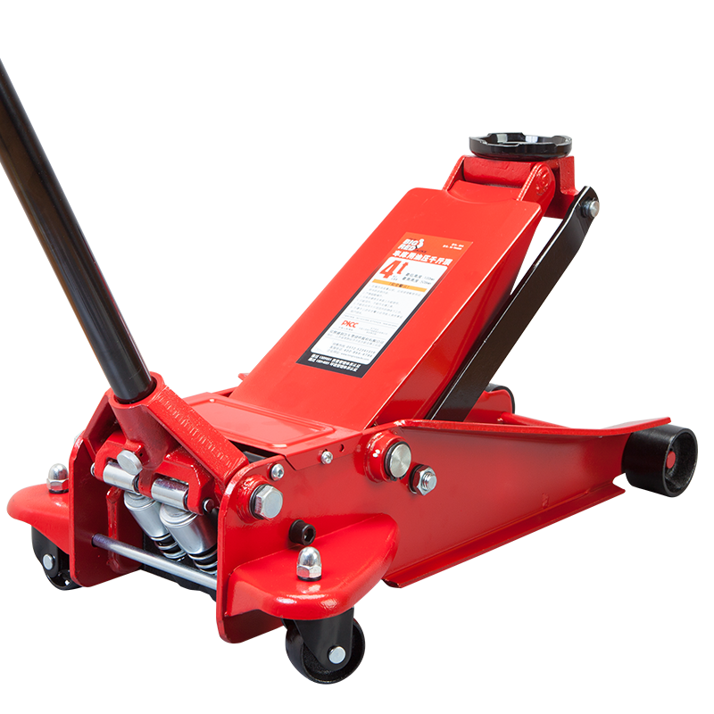 BIG RED T84008 汽车用千斤顶 卧式液压千斤顶 手摇换胎专用汽修工具4吨