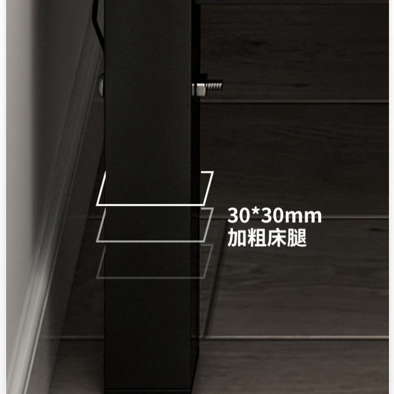 演发 折叠床 100*200cm 张高清大图