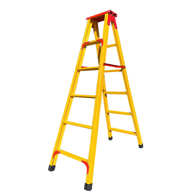 xuangocn绝缘树脂电工人字梯6米视频