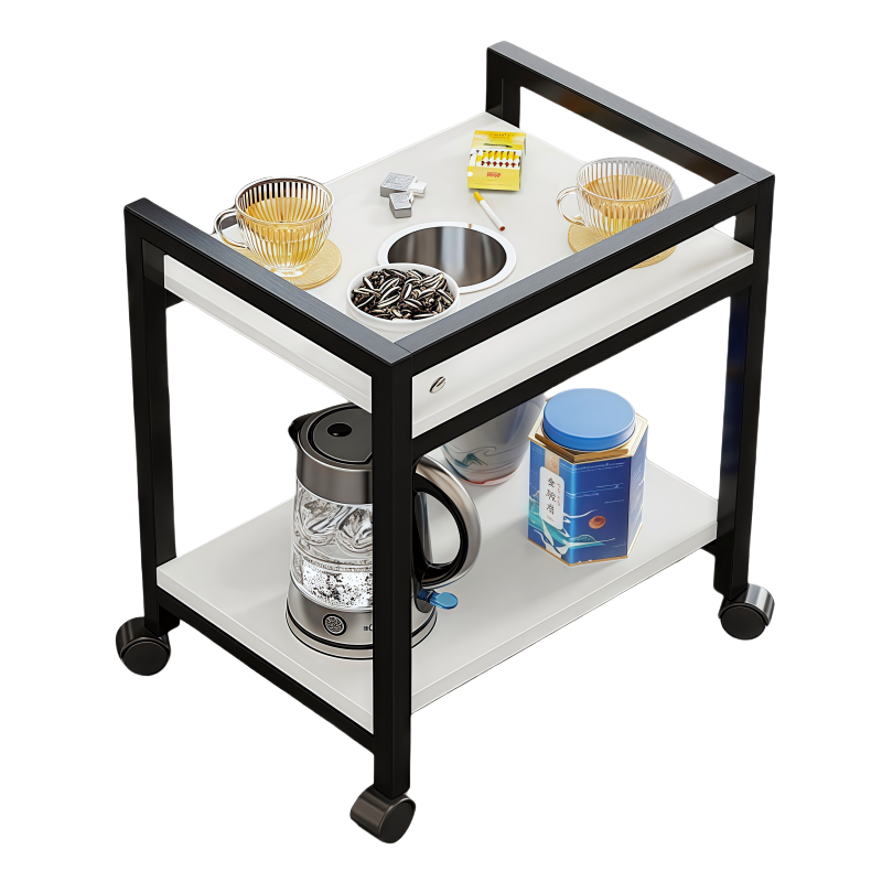 义尊 移动茶几 40*30*59cm 个高清大图