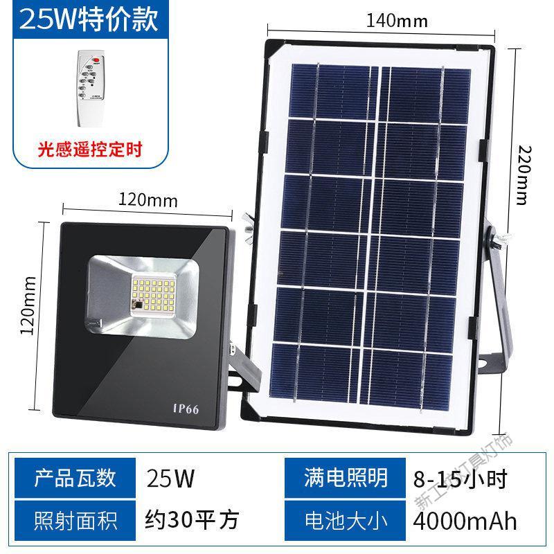 苏宁放心购 太阳能户外灯庭院路灯光伏超亮家用led感应农乡村照明一拖二室内