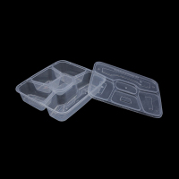 乐创(lecon)商用五格餐盒 LC-GD-WCH01