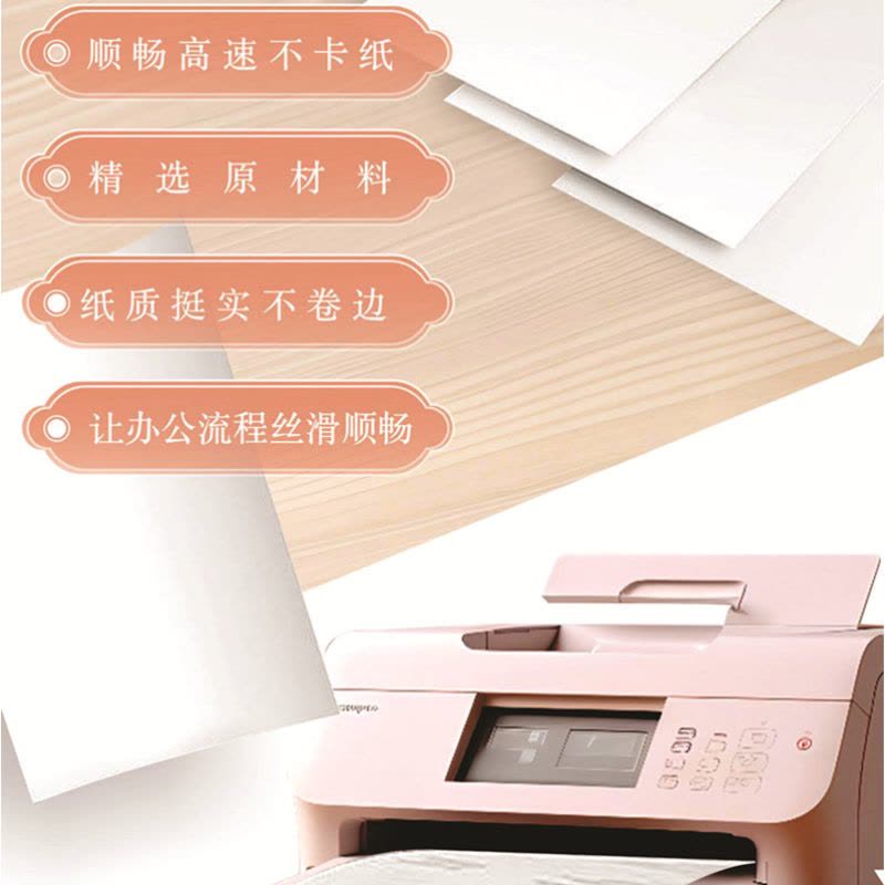 印臣复印纸80克A4复印纸一箱5包/2500张图片