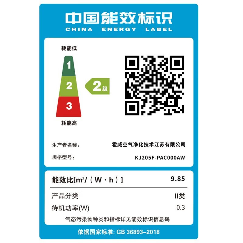 霍尼韦尔（Honeywell）空气净化器滤网滤芯KJ810-KJ810G93CF（2片）-2号滤网CPF20M0000高清大图