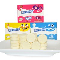 伊利牛奶片160g/盒装原味儿童干吃奶片休闲食品 原味（10板80粒）