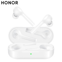 荣耀(honor)FlyPods青春版华为真无线蓝牙耳机入耳式耳麦防尘防水双击触控低消耗降噪无线充电安卓苹果通用耳塞白色