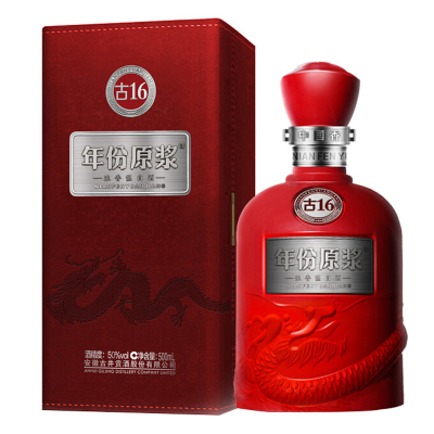 古井贡酒年份原浆古16-50度500ml