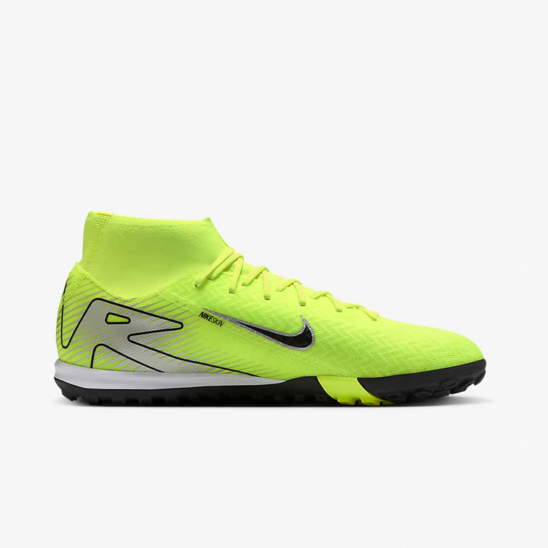 耐克NIKE 刺客系列SUPERFLY 10 ACADEMY高帮TF碎钉成人足球训练鞋男 FQ8331-700