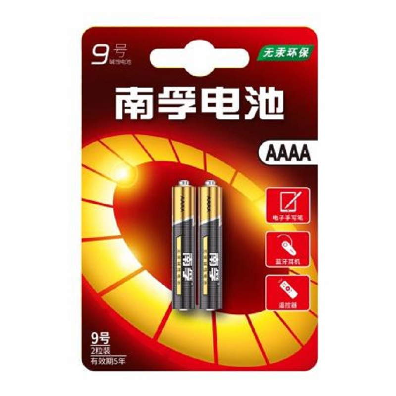 南孚9号电池碱性电池15vpad电子手写笔surface触控笔电池九号电池2粒