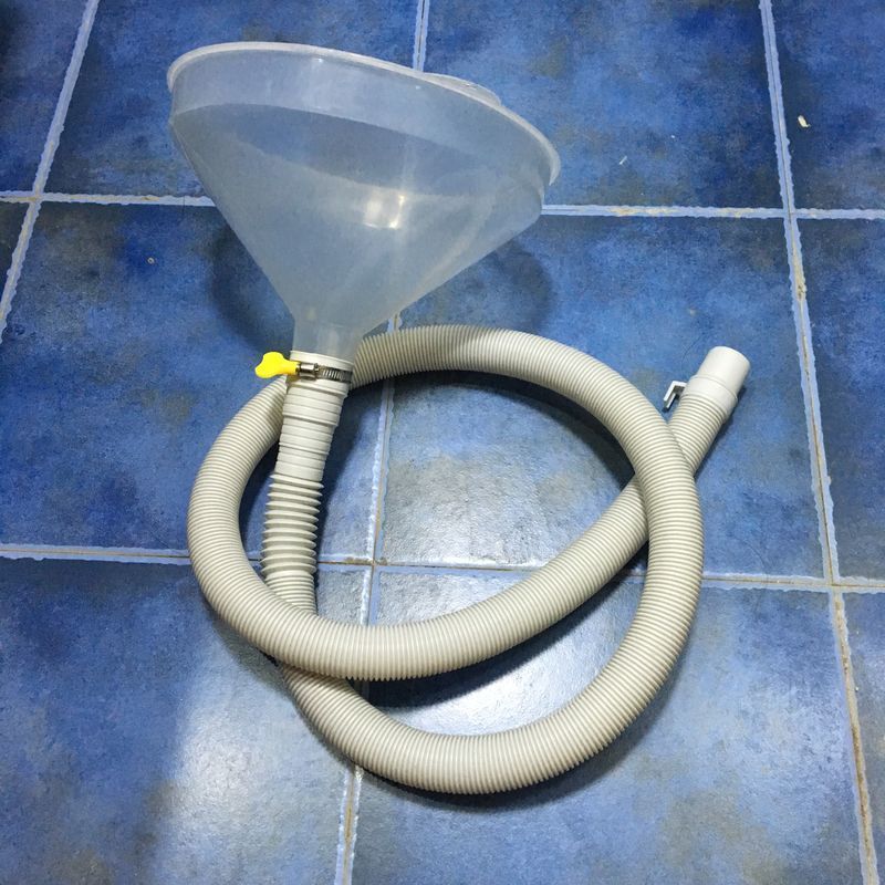 5米管子 电热水器清洗专用排污特大号漏斗清洗排污排水管配件防溅透明