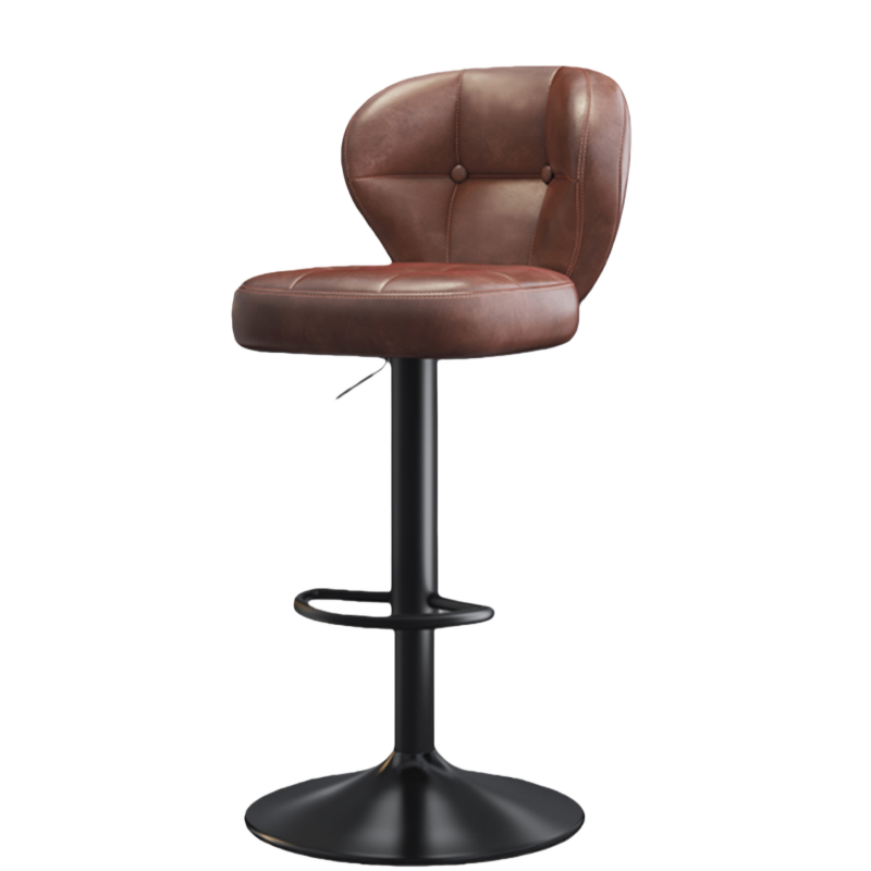 河洛伟业 吧台椅 皮质 把高清大图