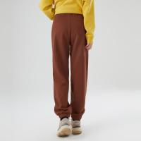 [1件5折价:70]美特斯邦威运动裤女宽松舒适新款冬季休闲贴袋束脚女士慢跑裤