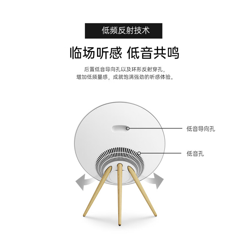 B&O Beosound A9 5.G 5代 铂傲一体式无线WiFi蓝牙家用音箱音响 触控调音音箱 自然色音响高清大图