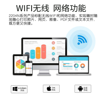 佳能(CANON)iR 2206N 黑白激光A3A4复印机打印机复合机扫描一体机有线无线WIFI手机连接打印+输稿器配置A3多功能打印复印扫描一体机