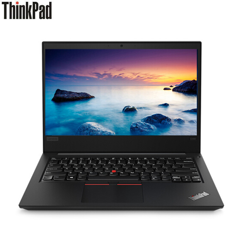 联想ThinkPad E480-3PCD 14英寸笔记本电脑 (Intel i3-8130U处理器 4G内存 256GB固态 W10系统)轻薄商务办公游戏便携手提电脑
