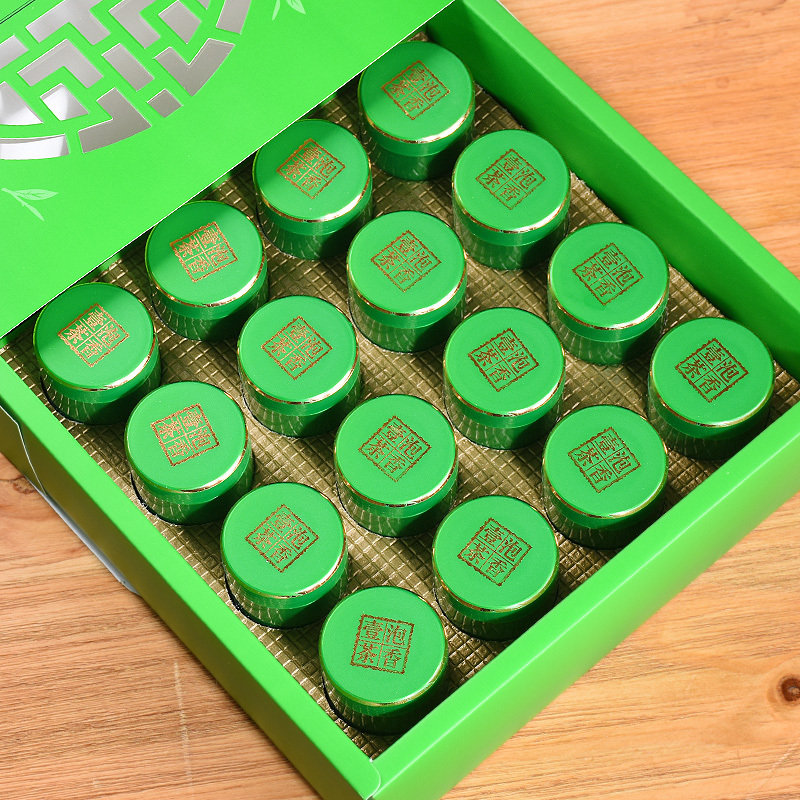 铁观音乌龙茶清香型新茶罐装礼盒装茶叶共200g送玻璃杯 铁观音200g(送杯)