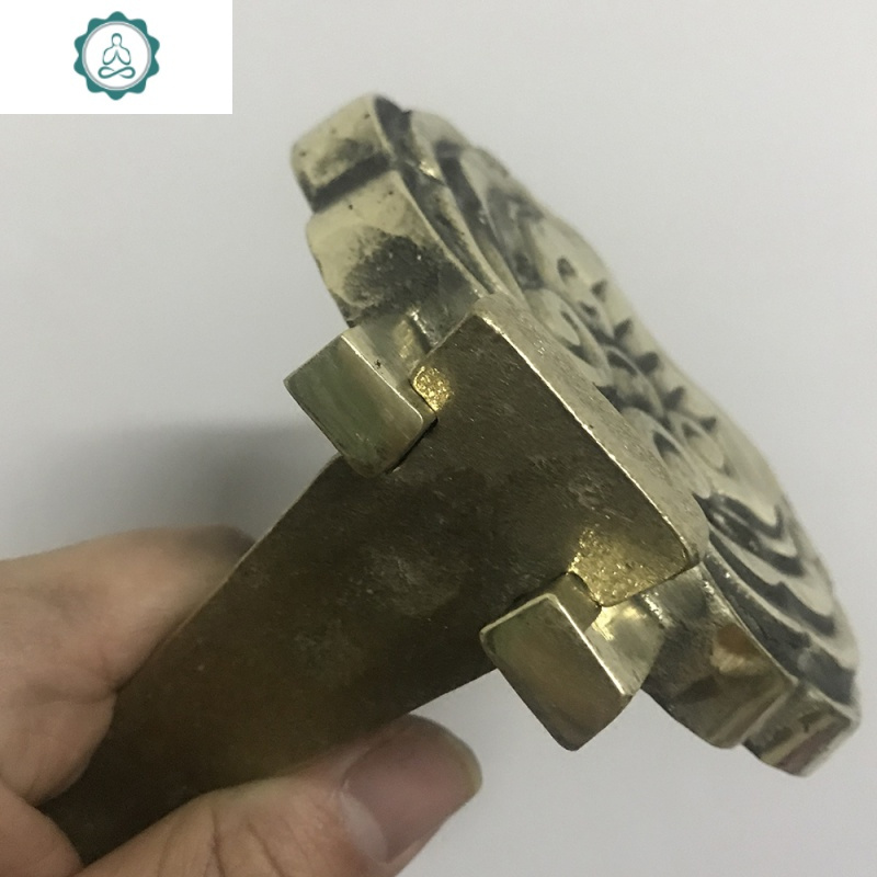 牌匾铜仿古祥云托中式画框如意匾托云托招牌装饰挂物钩