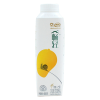 伊利 畅轻风味发酵乳利乐冠酸奶 黄桃燕麦、草莓燕麦、 原味酸奶 450g*8瓶 包邮