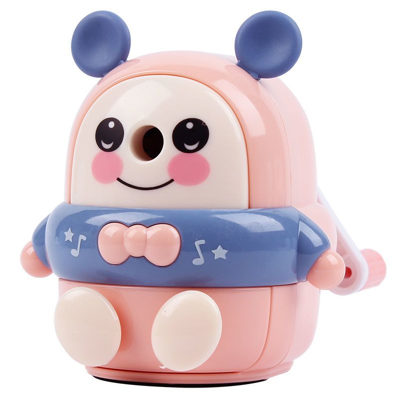 削笔刀铅笔削笔器小学生用品儿童自动进铅转笔卷笔刀可爱卡通tcvv防卡