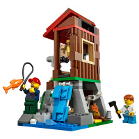 LEGO乐高 Creator创意百变系列 内陆小屋31098男孩女孩拼插积木玩具