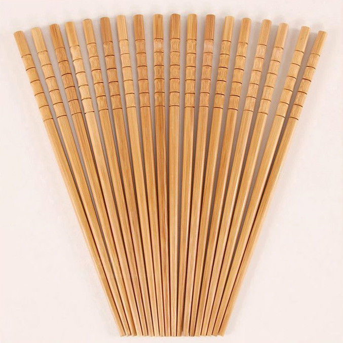 家用竹筷防霉无漆无蜡竹筷家用酒店饭店防滑套装餐具天然竹筷子|竹节