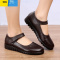 聚范款妈妈鞋软底老人鞋舒适防滑奶奶鞋大码中老年单鞋女皮鞋
