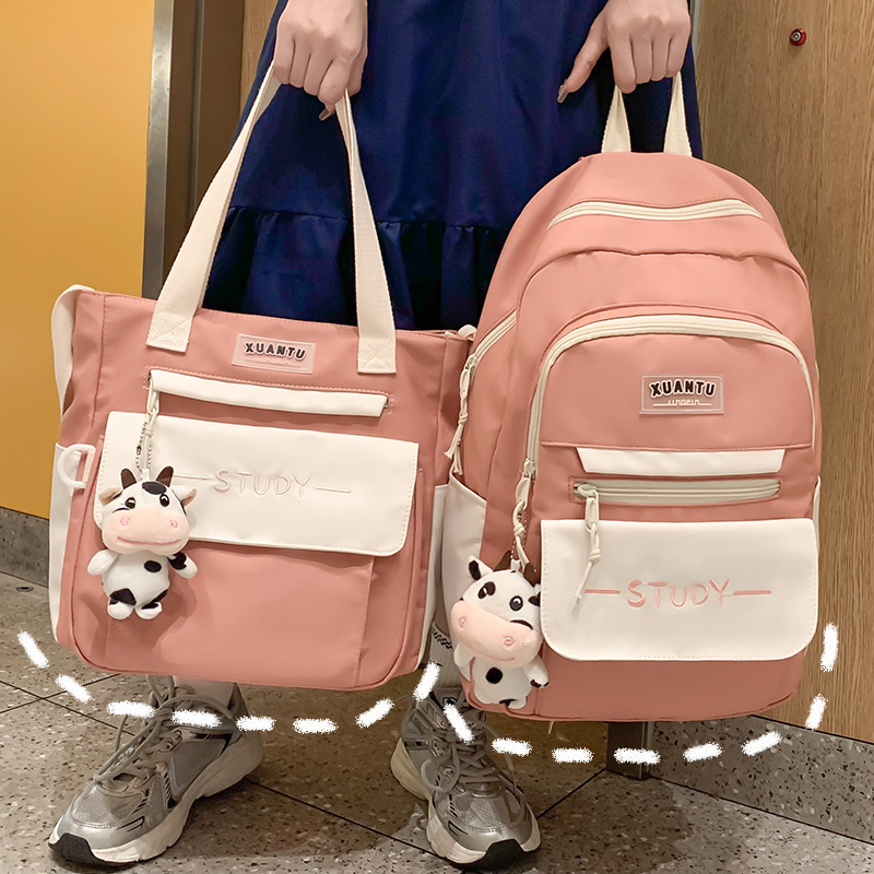 书包女初中生小学生轻便可爱少女心三到四五六年级儿童双肩背包夏