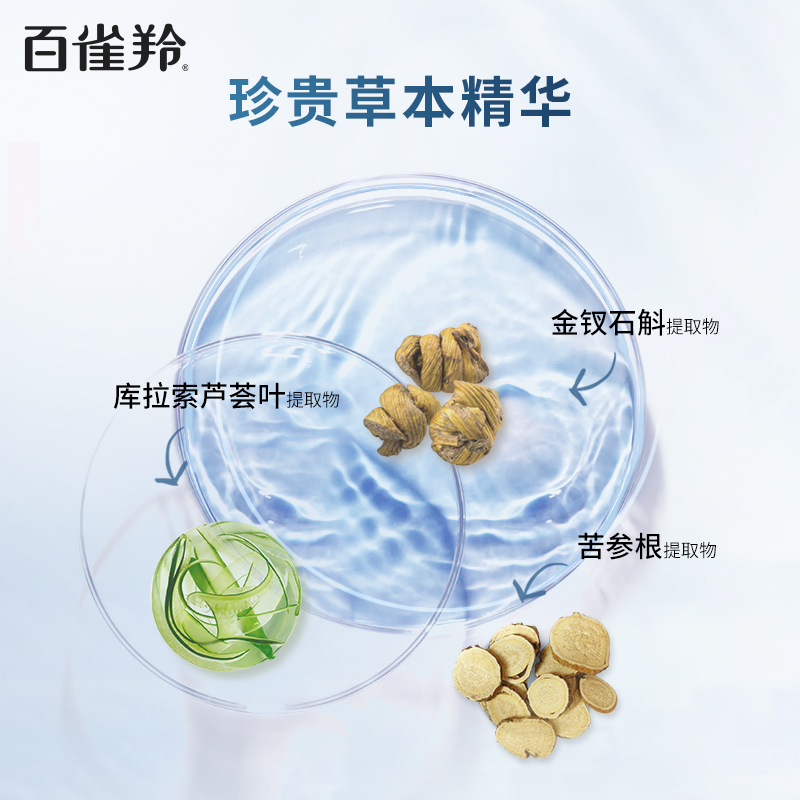 百雀羚男士水能保湿强润能量水100ml 补水保湿滋润肌肤清爽男士爽肤水精华水高清大图