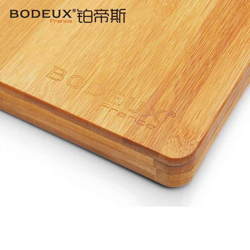 铂帝斯BODEUX 天然竹系有机砧板菜板 案板 长方形切菜板加厚2.5cm