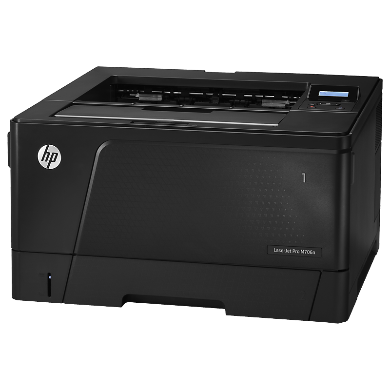 惠普 HP LaserJet Pro M706n 黑白激光打印机(含双面器)