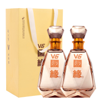 今世缘 白酒 国缘V6 幽雅醇厚 49度 500ml 单瓶装