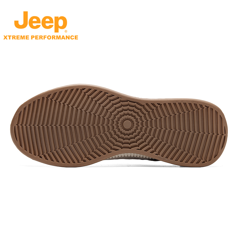 Jeep/吉普夏季新款防滑耐磨登山鞋男士低帮减震运动鞋户外休闲鞋