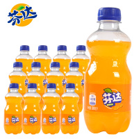 芬达橙味碳酸饮料汽水饮品PET300ml*12瓶可口可乐出品迷你瓶装