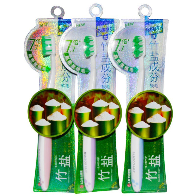 LG 竹盐精研卓效密护牙刷