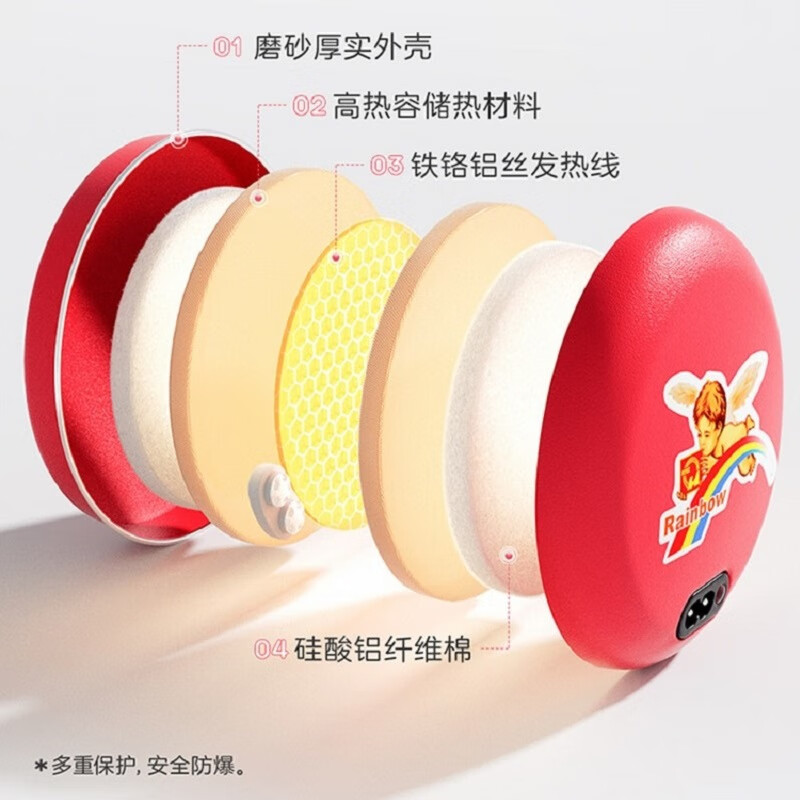 彩虹电热铁暖暖手器318高清大图