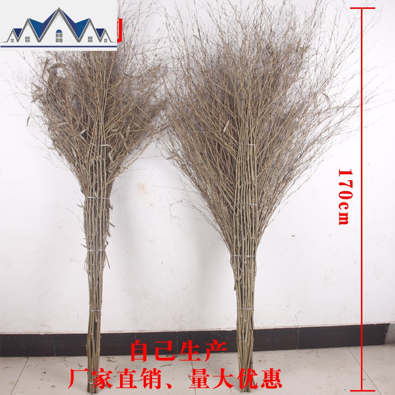 扫把工厂车间专用工业耐用家用单个普通 老式棕扫帚 长柄大扫院子 三维工匠高清大图