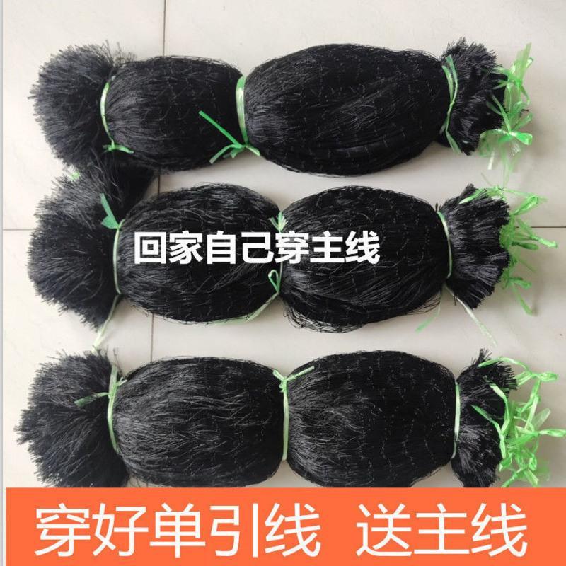 穿单引线网眼3.8CM[1条] 户外围网拦鸡网养殖网防护网防虫网尼龙网轮胎网子网片渔网