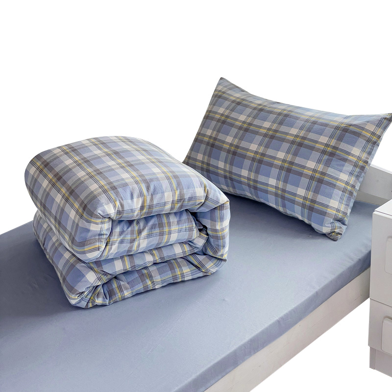 三极户外(Tri-Polar) TP2694 床上用品学生宿舍床上三件套 简兮蓝适于0.9/1.2m床 （套）高清大图