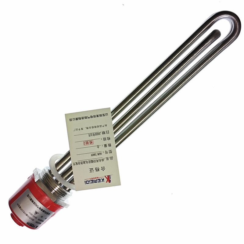 油水两用螺纹电加热管配件 6KW/380V高清大图