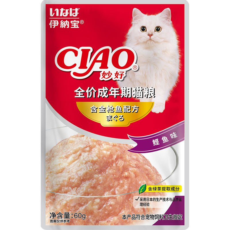 伊纳宝妙好猫零食鸡肉配方60g