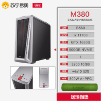 七彩虹iGame M380设计师游戏台式电脑主机(十一代i7-11700 16G 500GSSD 1660SUPER)